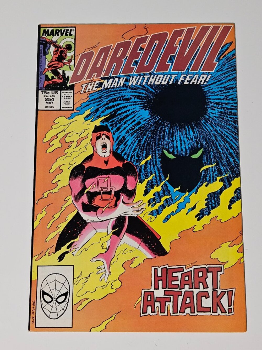 Daredevil #254 (Marvel Comics, 1988) 1st App Typhoid Mary - Nocenti / Romita Jr